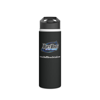 Buff Bros Stainless Steel Water Bottle, Insulated Travel Mug
