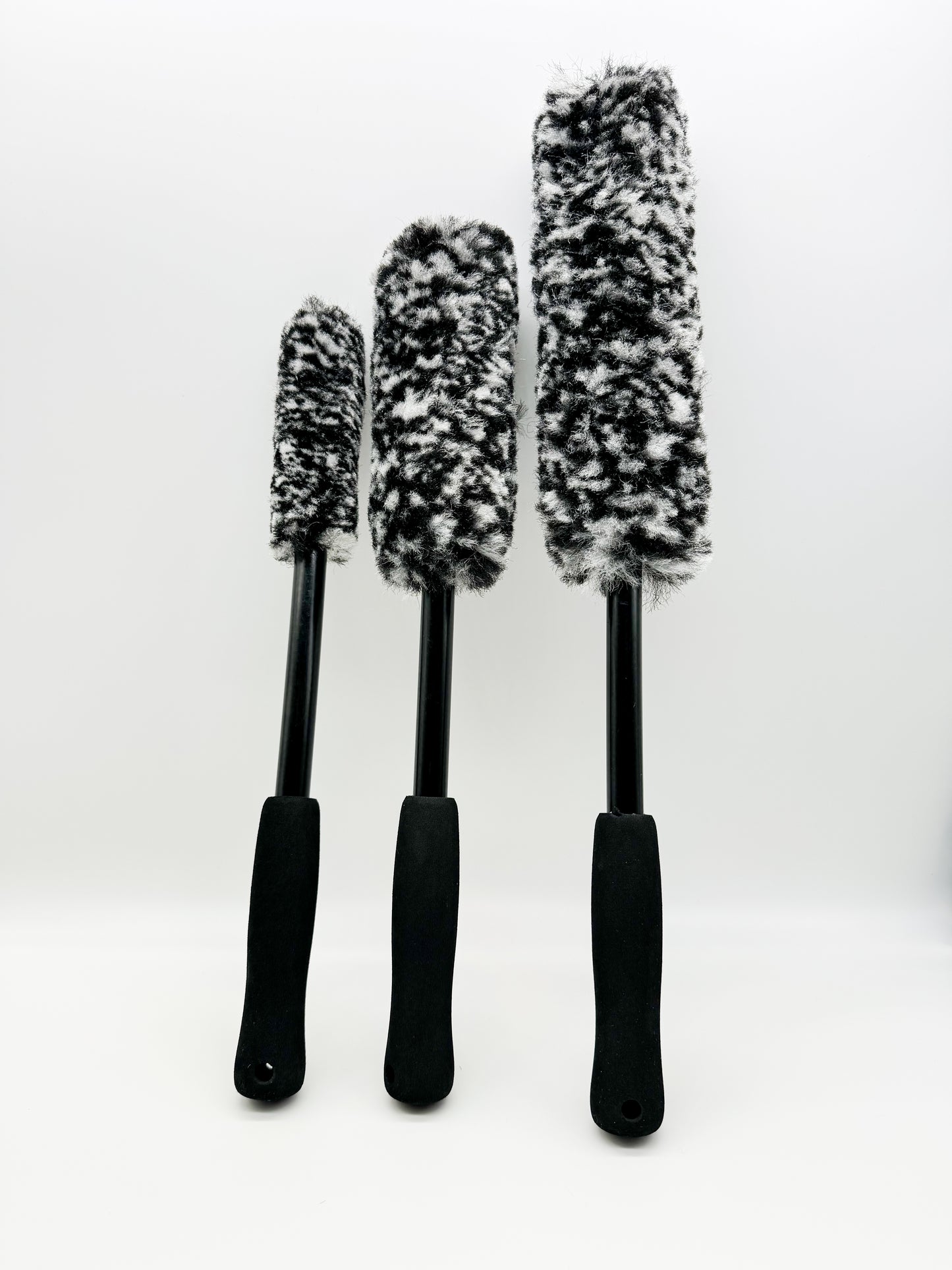 Woolie Wheel Brush 3 Piece Set