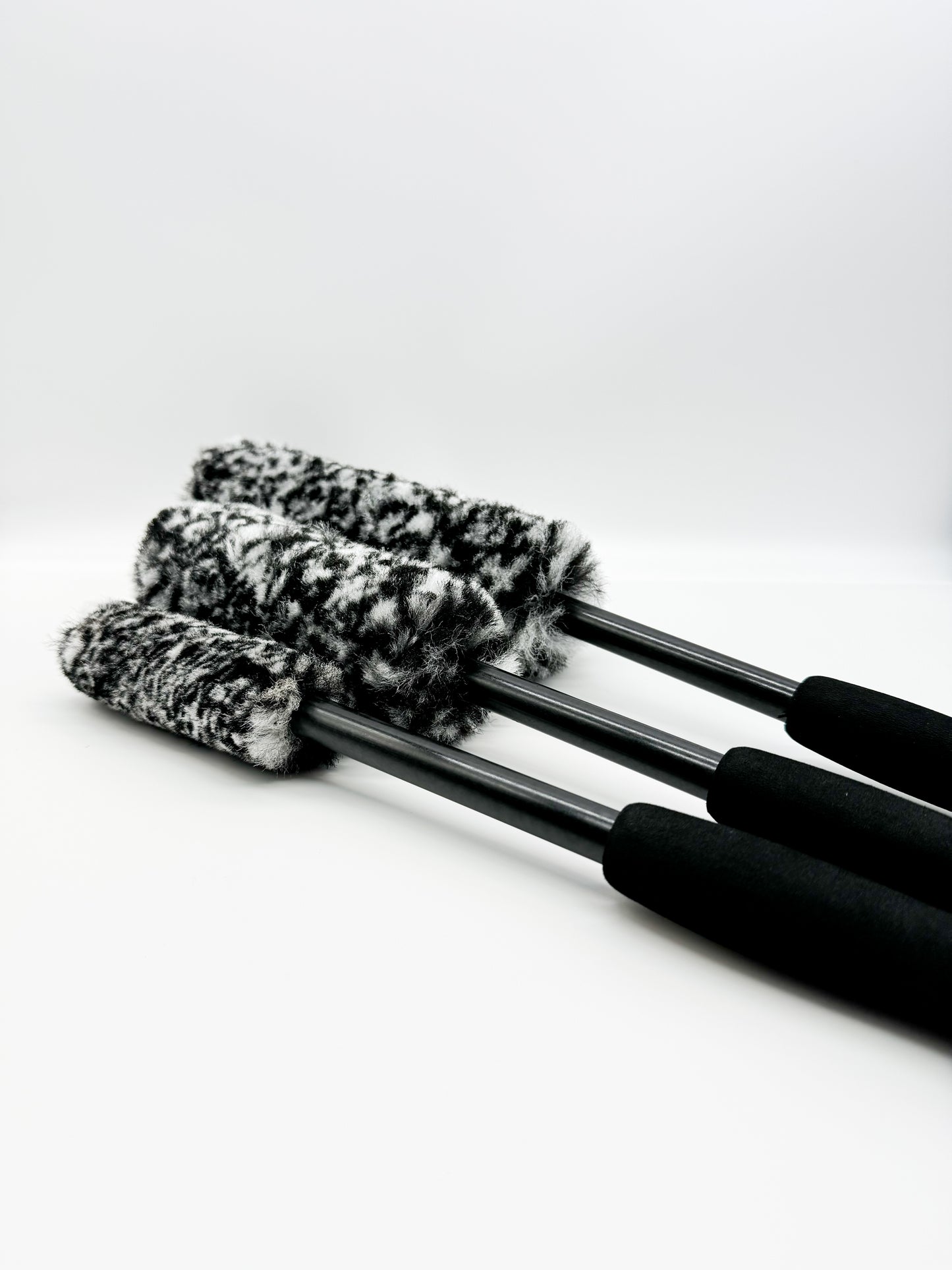 Woolie Wheel Brush 3 Piece Set